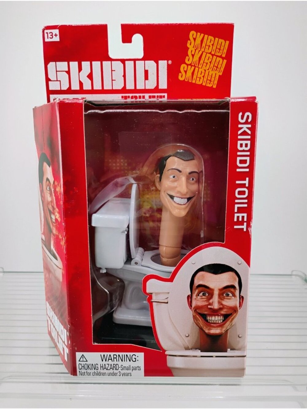 Skibidi Toilet Action Figure Collectible Toy 13+ Age Novelty Item